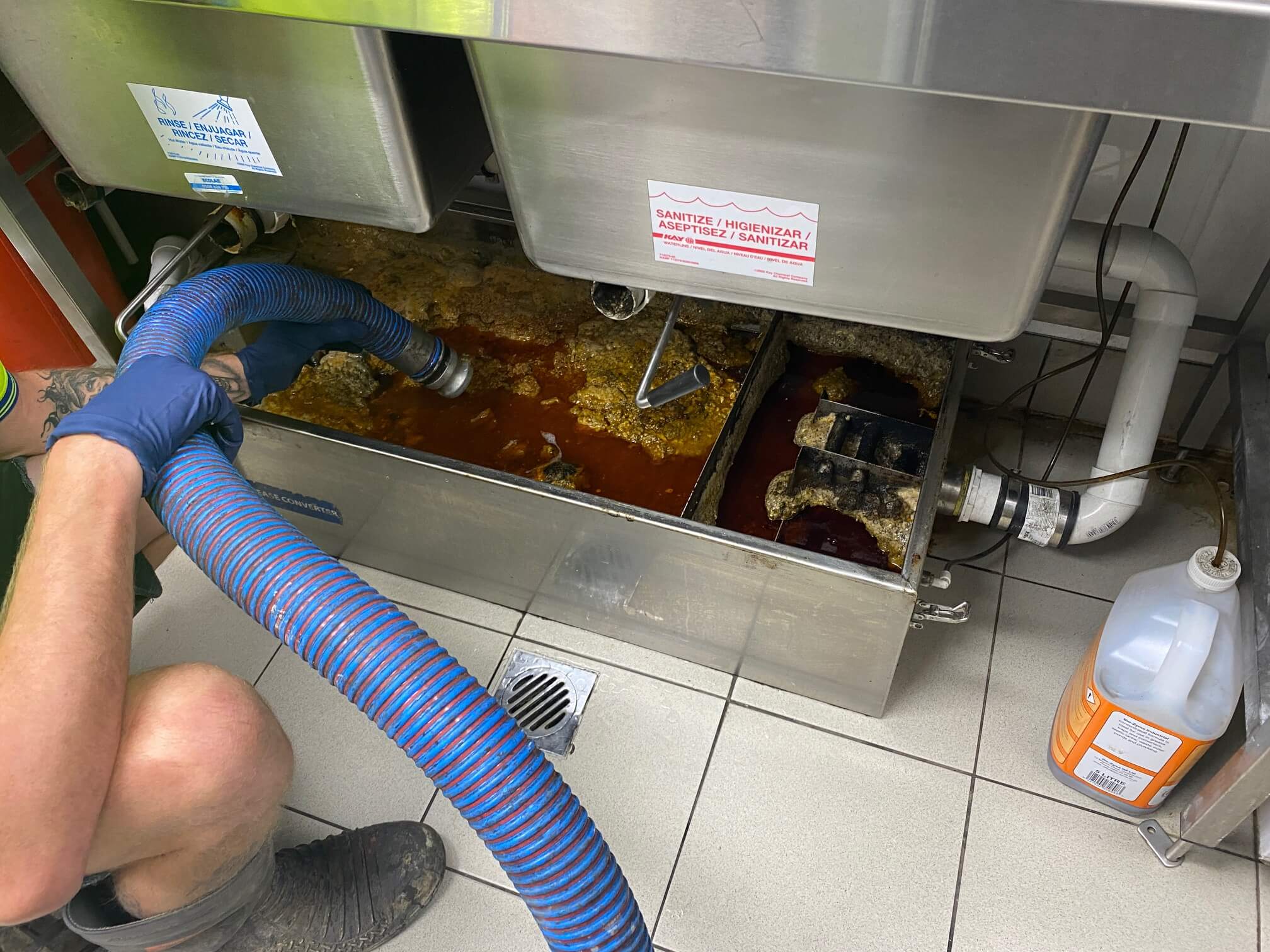 Grease Trap Cleaning in Robards